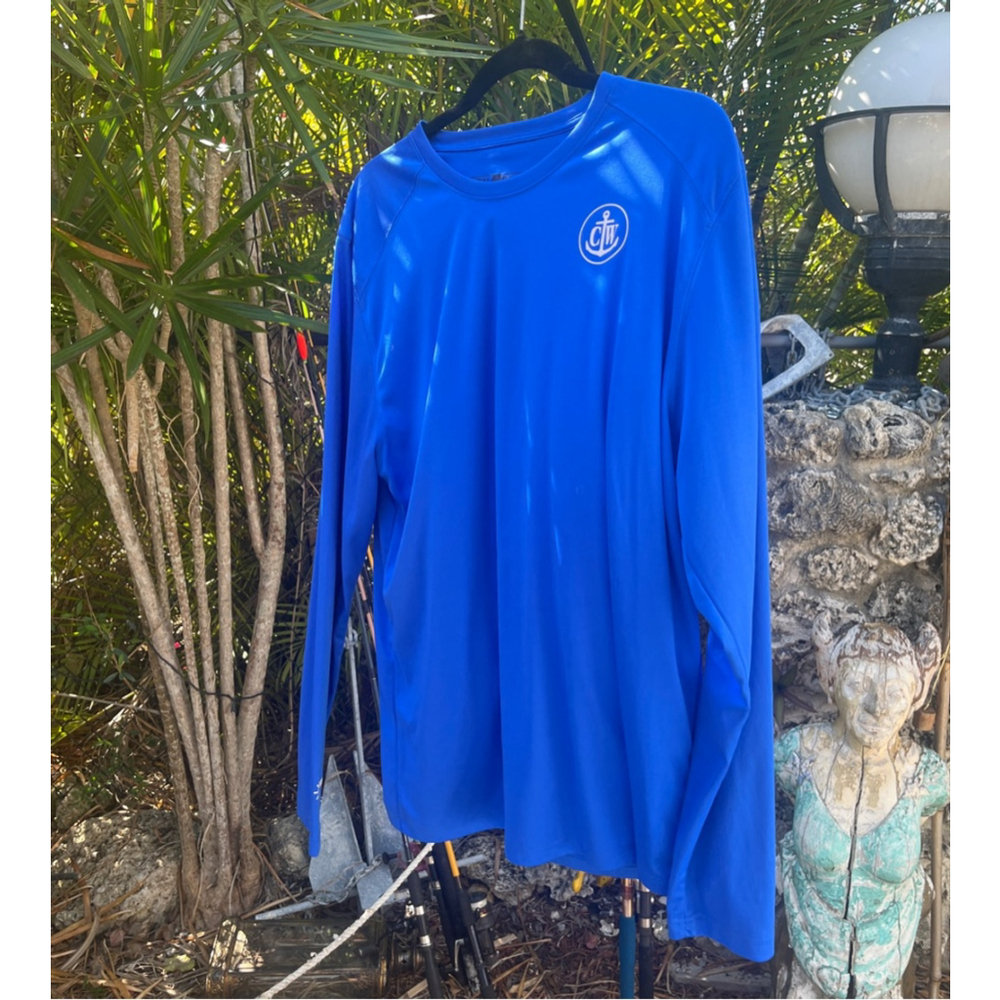 Coastal Waters long sleeve men’s XL fishing shirt upf40 great pre-owned